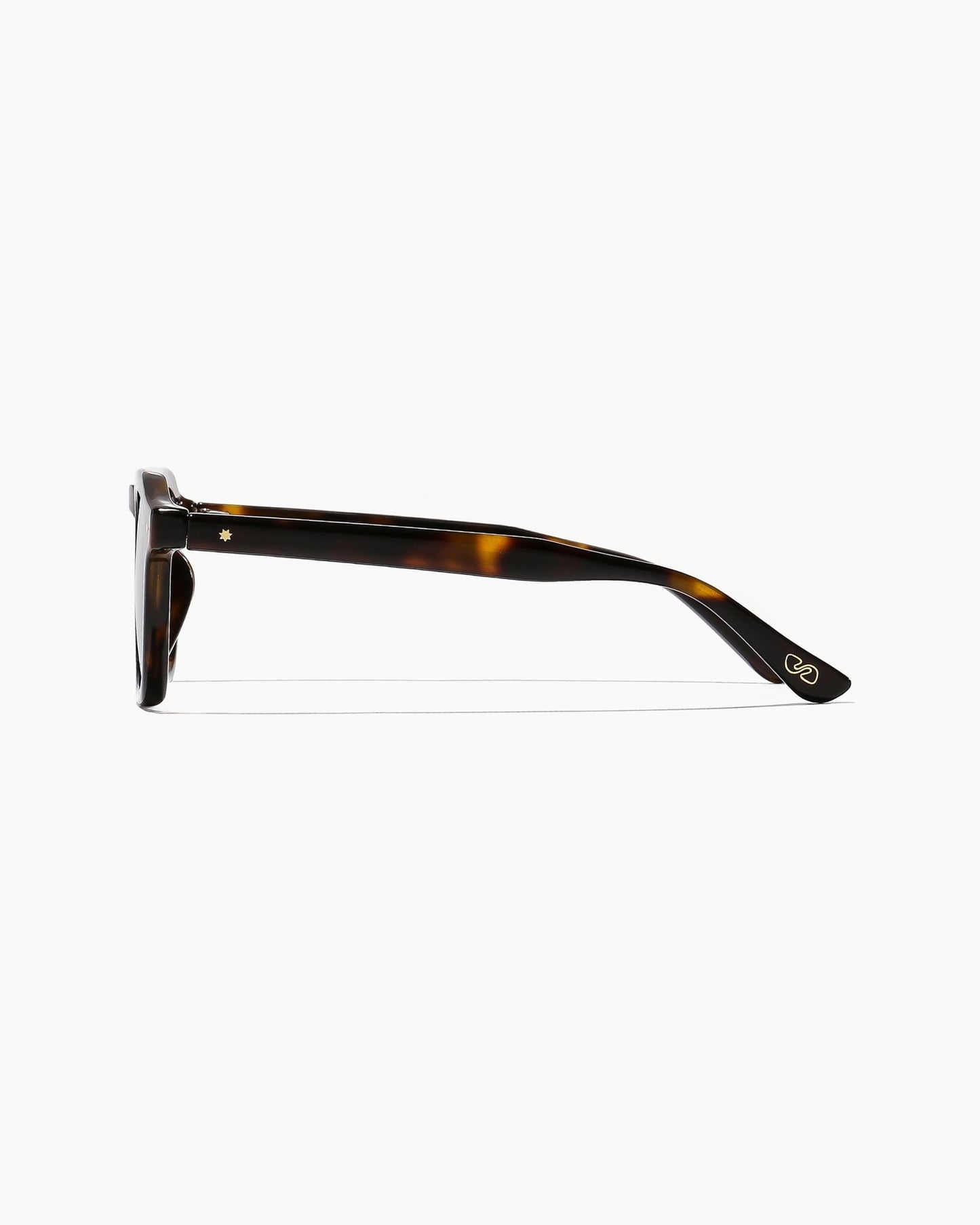 archer ; mustard tortoiseshell / moss polarised