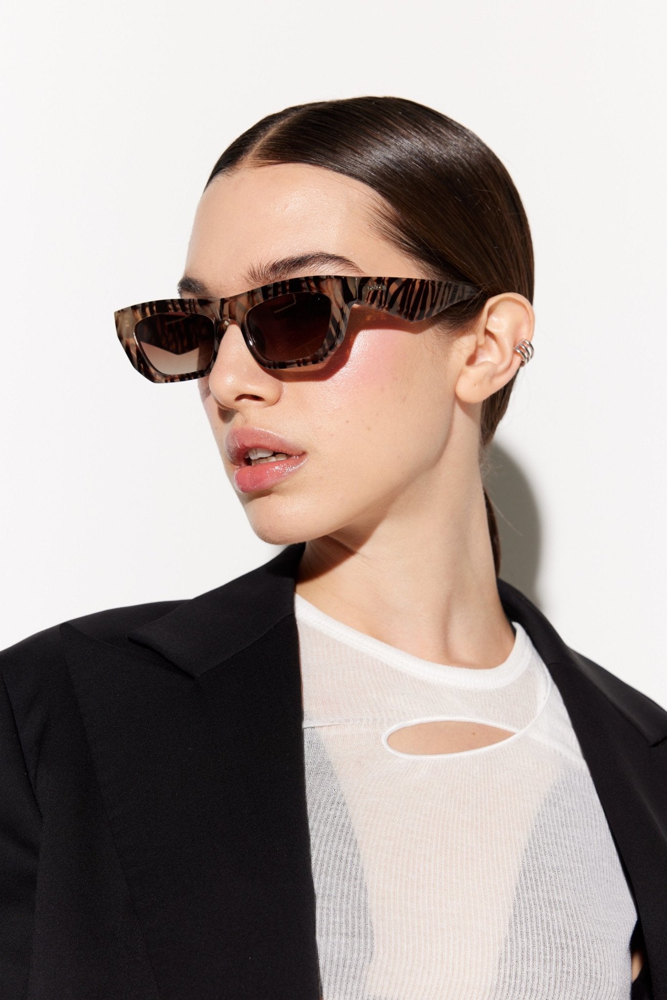 cade ; zebra / hustler brown polarized