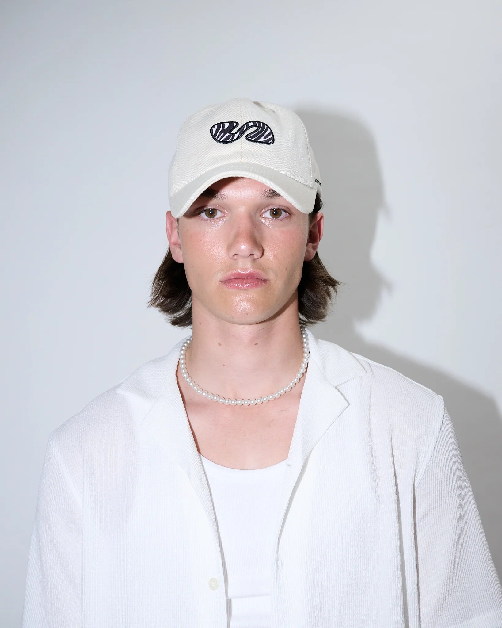 remix cap ; ivory denim / zebra – szade japan 公式サイト remix cap ; ivory denim / zebra – szade japan 公式サイト
