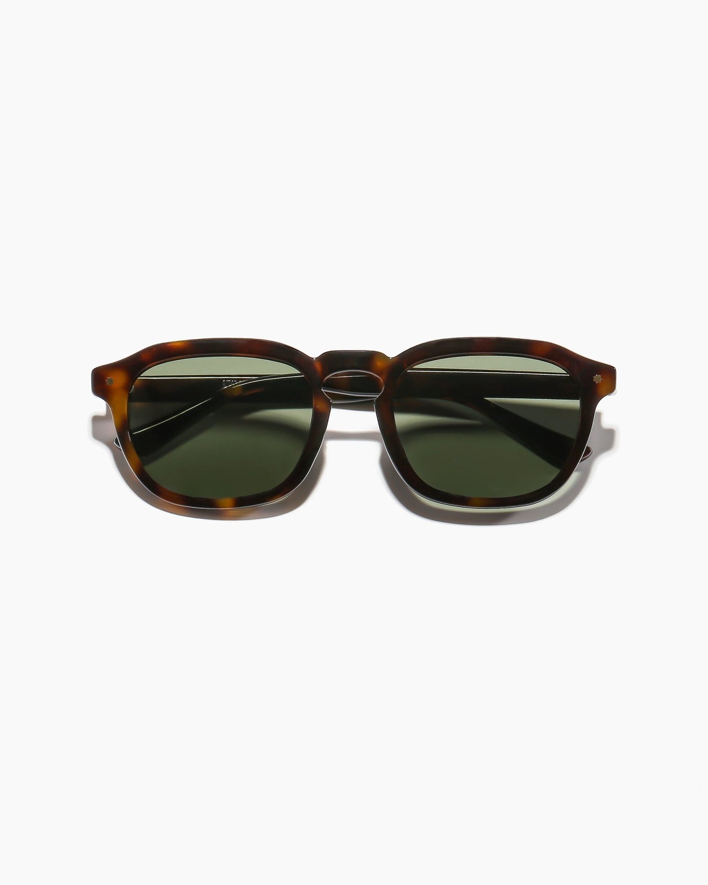 archer ; mustard tortoiseshell / moss polarised