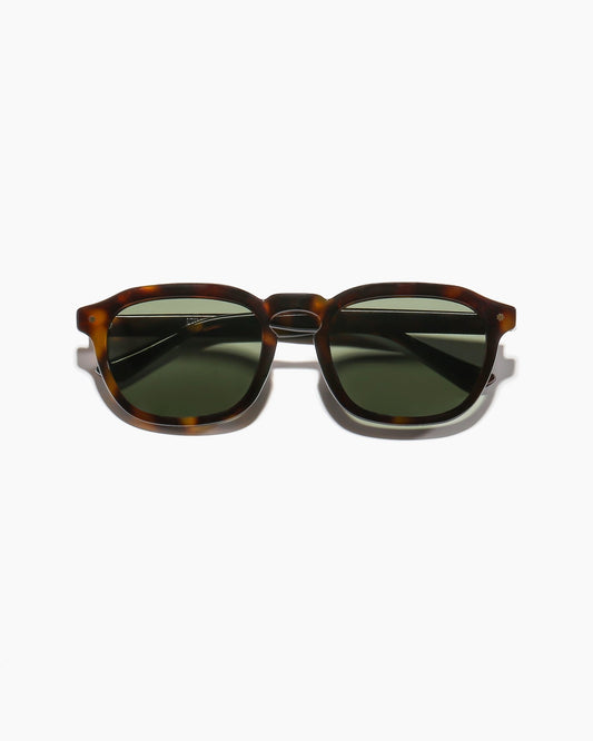 archer ; mustard tortoiseshell / moss polarised