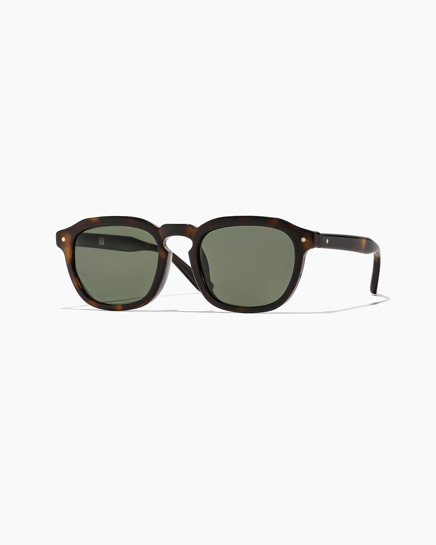 archer ; mustard tortoiseshell / moss polarised