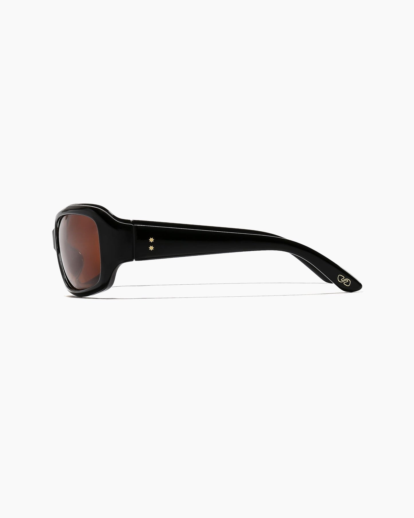 farrow ; elysium double black / hazelnut polarized